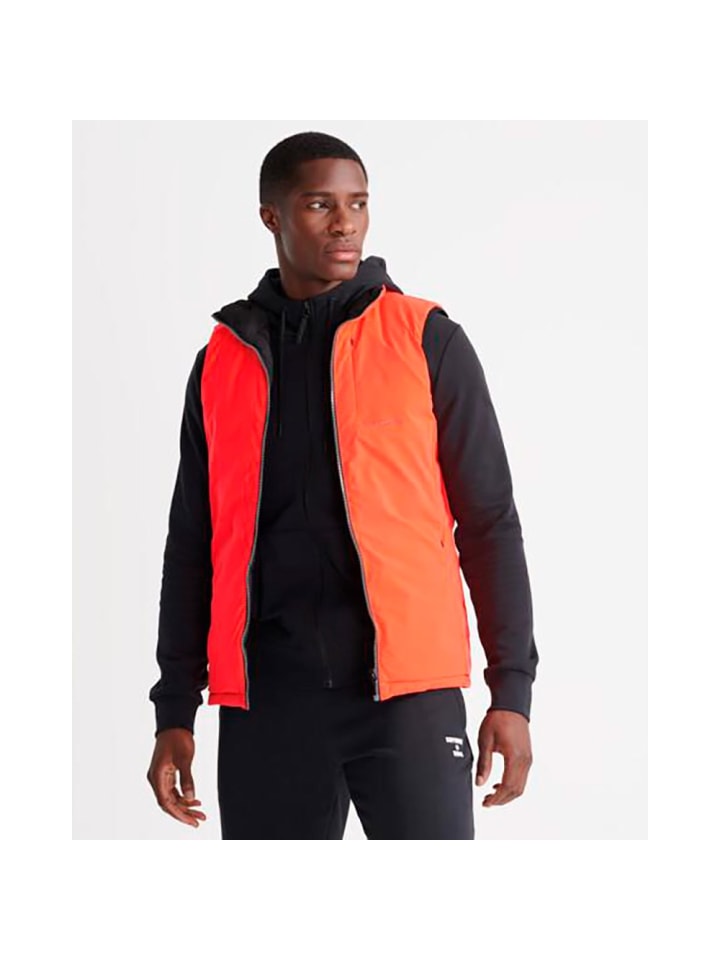 

Жилет Superdry, цвет 02a-schwarz/rosa