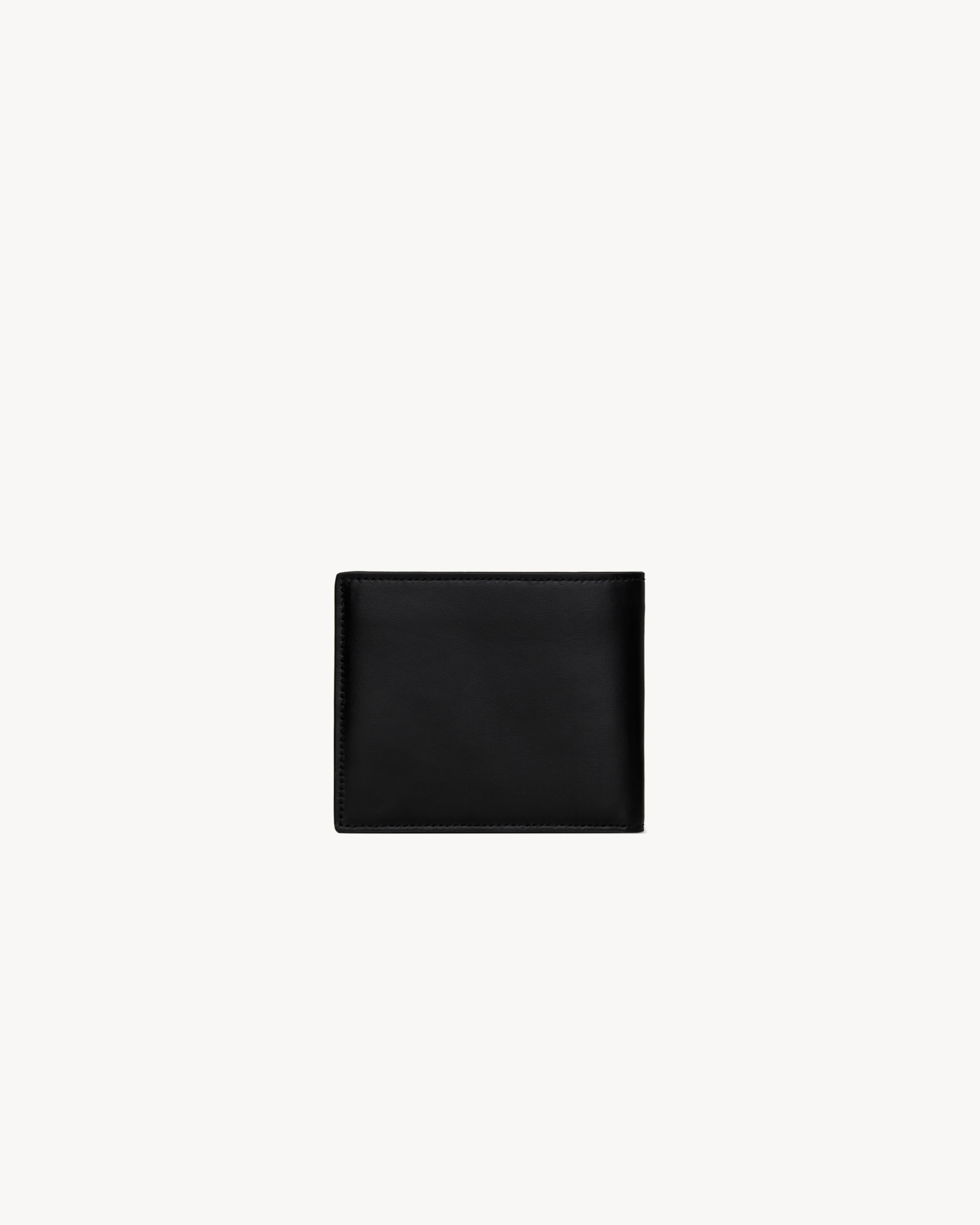 Кошелек TINY CASSANDRE East/West из матовой кожи Saint Laurent, черный — фото 2