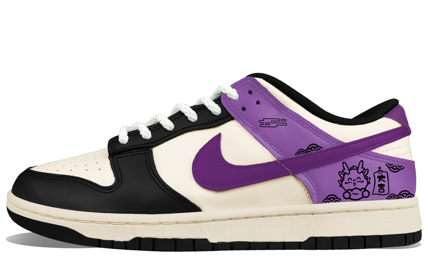 

Мужские кроссовки для скейтбординга Nike Dunk, Purple