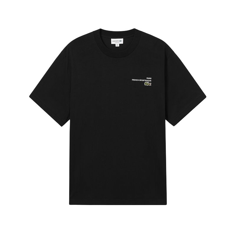 

Футболка с принтом LACOSTE, черный