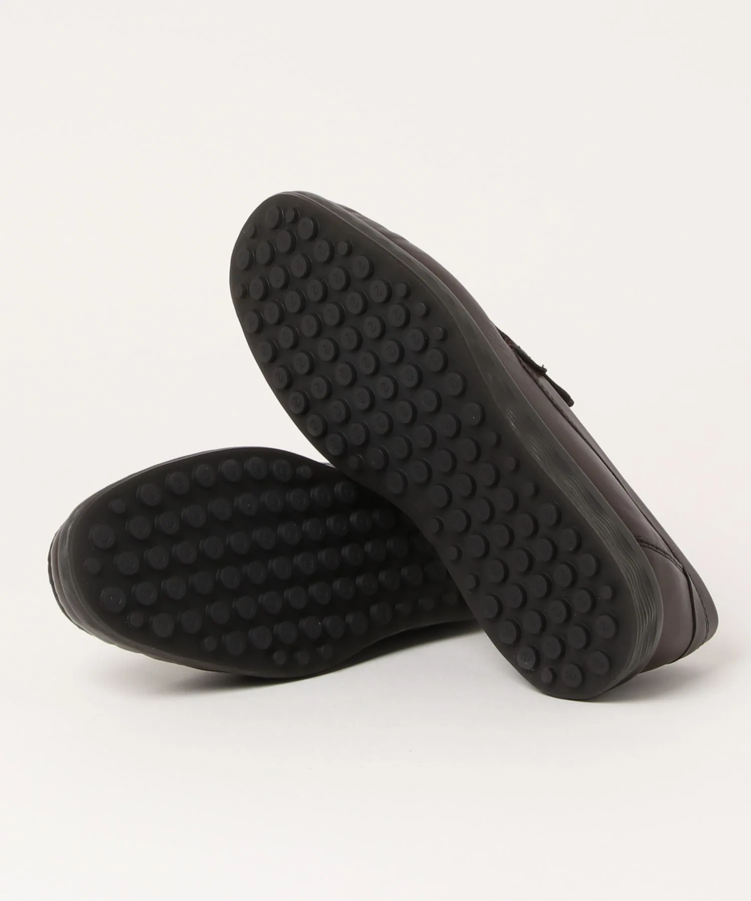 Мужские лоферы из мягкой кожи S Light Mock M ECCO коричневые — фото 3