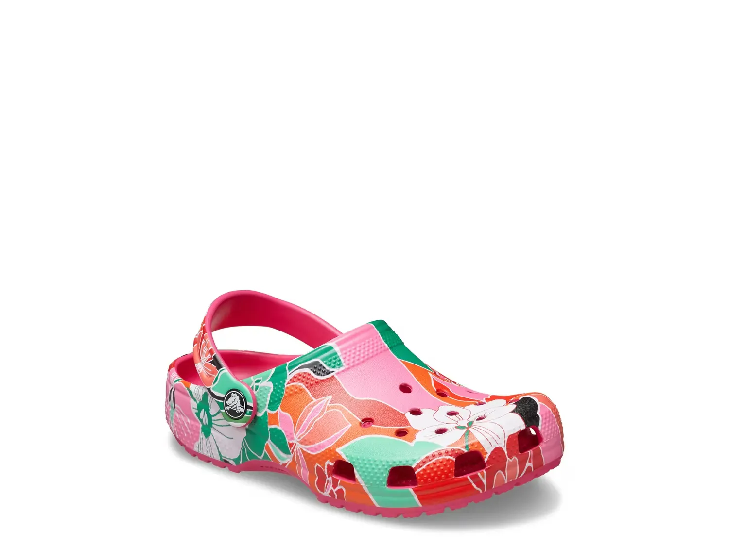 

Классические деревянные сабо - детские Crocs, Multicolor Floral Print