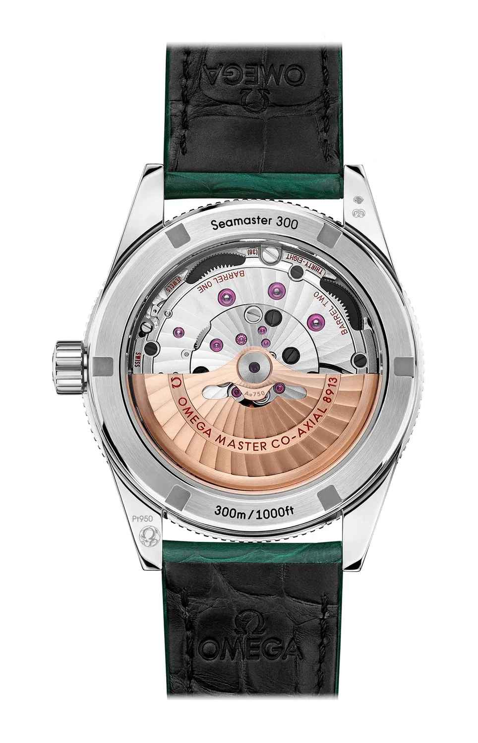 СИМАСТЕР 300 OMEGA CO-AXIAL МАСТЕР ХРОНОМЕТР 41 ММ - 234.93.41.21.99.001, черный — фото 2