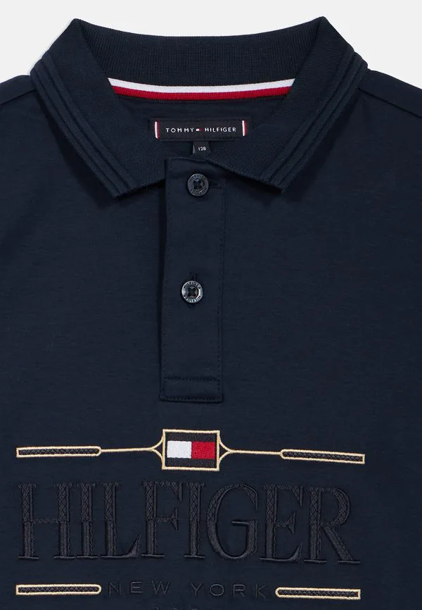 Рубашка поло icons Tommy Hilfiger, Dark Night Navy — фото 3