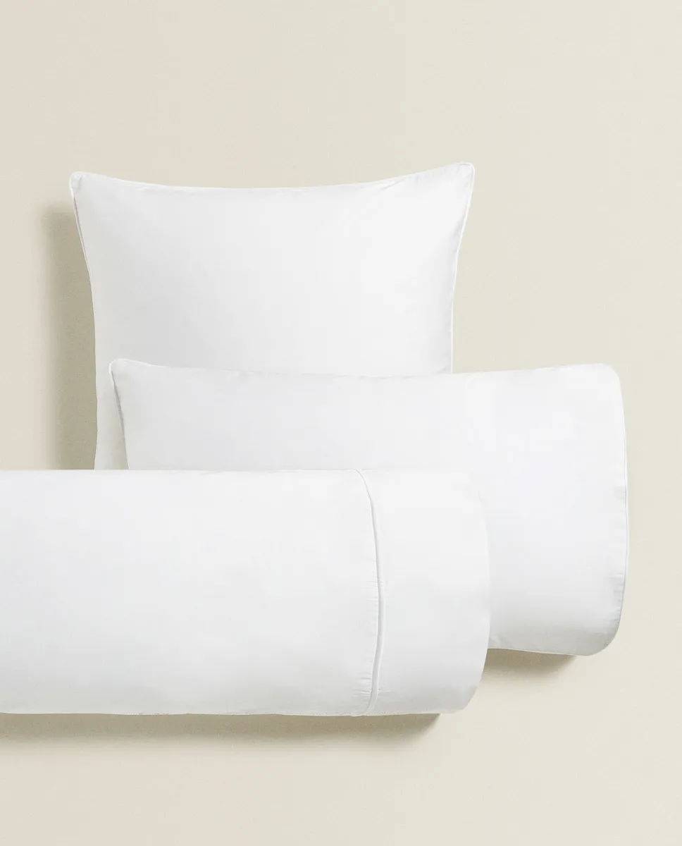 

(500 нитей) сатиновая наволочка Zara Home, белый