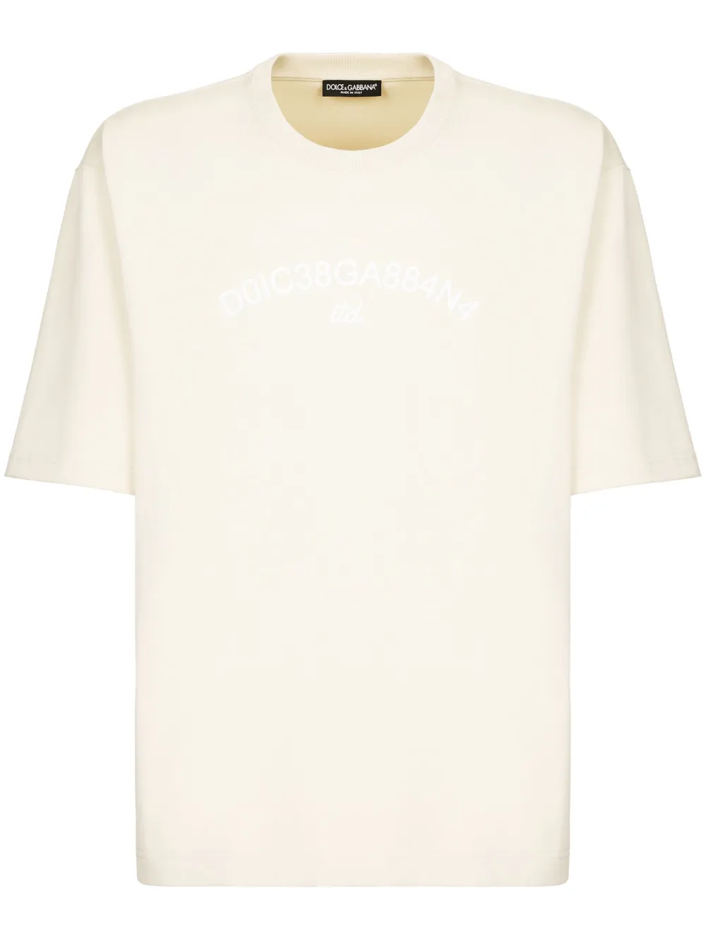 

Футболка с логотипом DOLCE & GABBANA, нейтральный