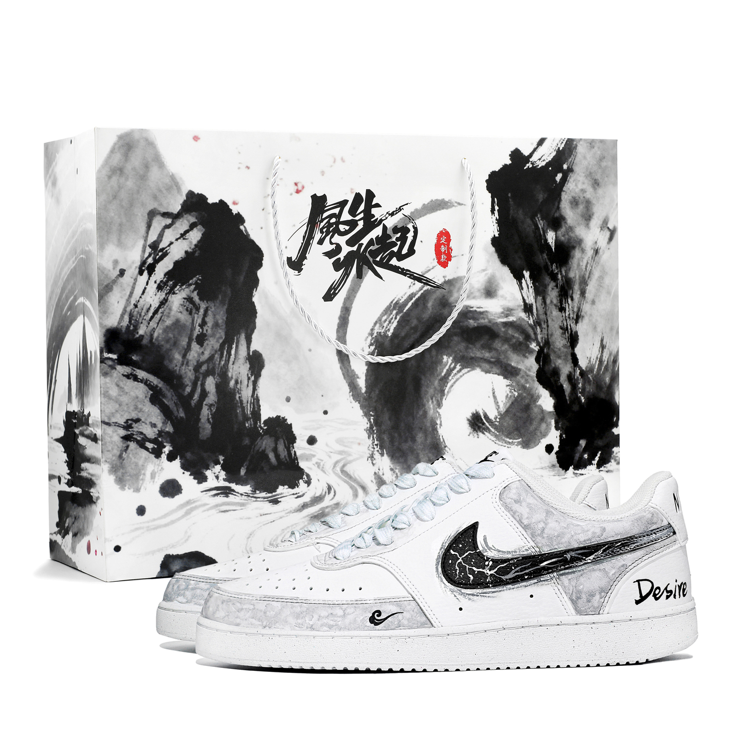 

Кроссовки для скейтбординга Court Vision 1 Thunder Mist Sea с устойчивым к истиранию верхом, низкие, унисекс, серые Nike, светло- серый