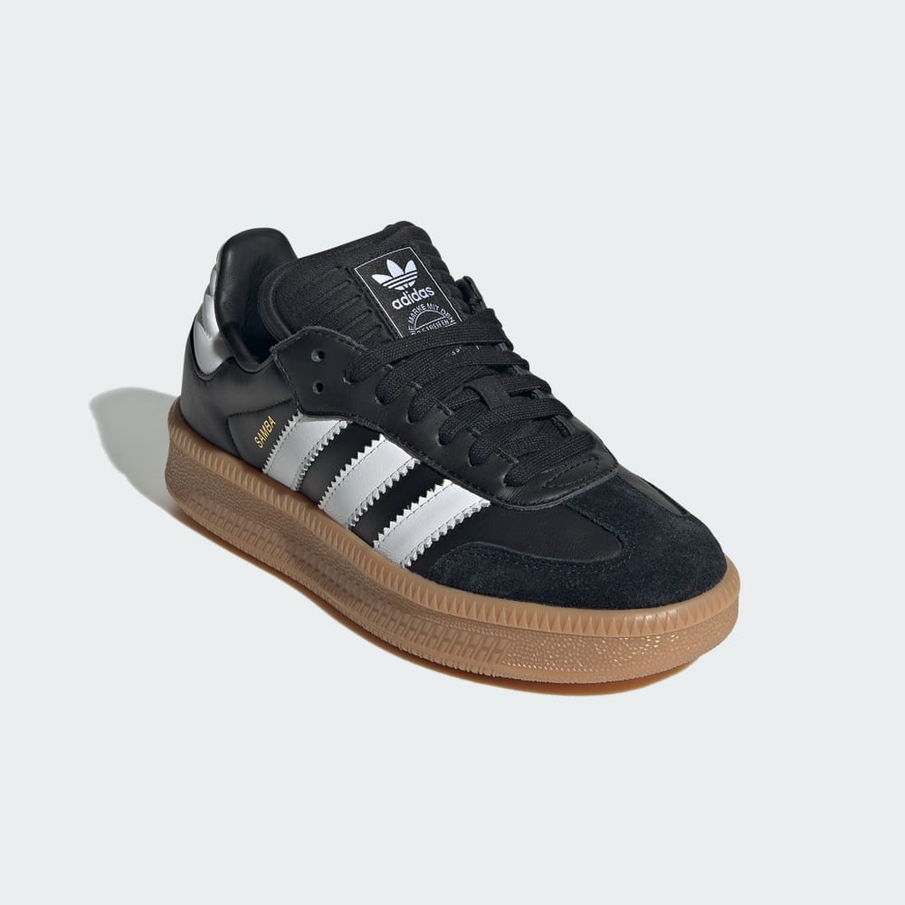 Кроссовки Adidas Samba XLG Shoes Kids, цвет Core Black/Cloud White/Gum — фото 4