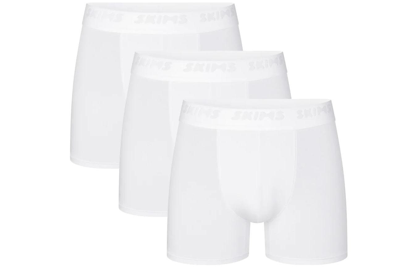 

FW23 Мужская серия Боксеры Мужские 3 шт Skims, 3 Pack (белый/CHALK)