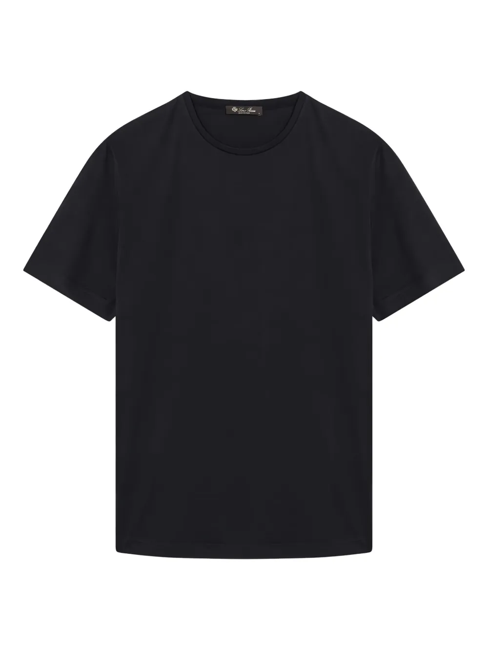 

Футболка с круглым вырезом Loro Piana, синий