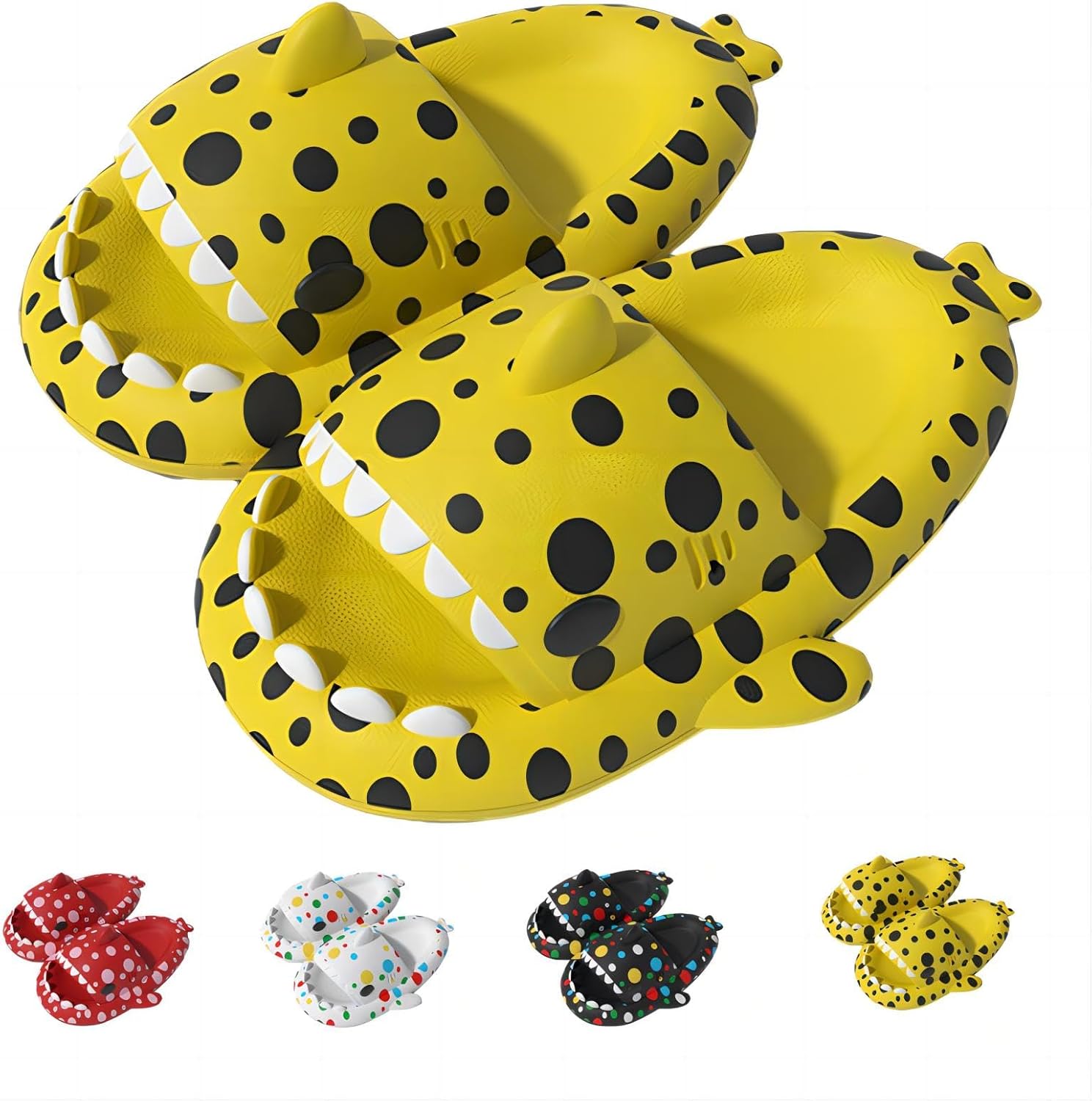 

Унисекс сандалии с изображением акулы, оригинальные улучшенные, противоскользящие, быстросохнущие, для женщин и мужчин, светло-голубые, размер универсальный 6-13 Generic