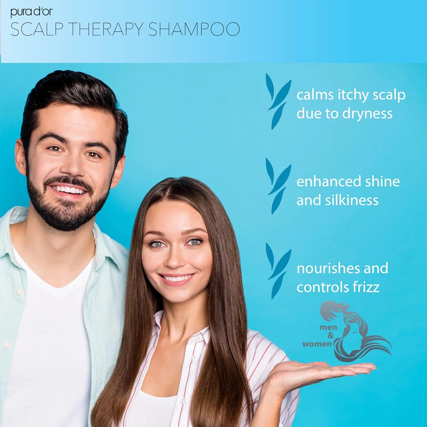 Шампунь для кожи головы «Scalp Therapy» от Pura d'or Pura D'Or — фото 3