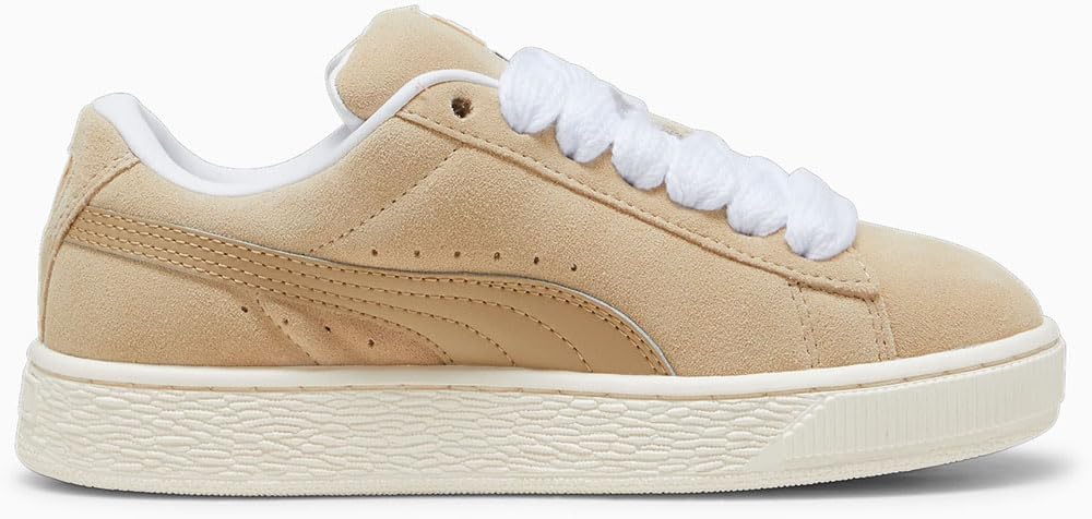 Детские кроссовки Puma Unisex-Child Suede XL (для детей постарше), белый — фото 3