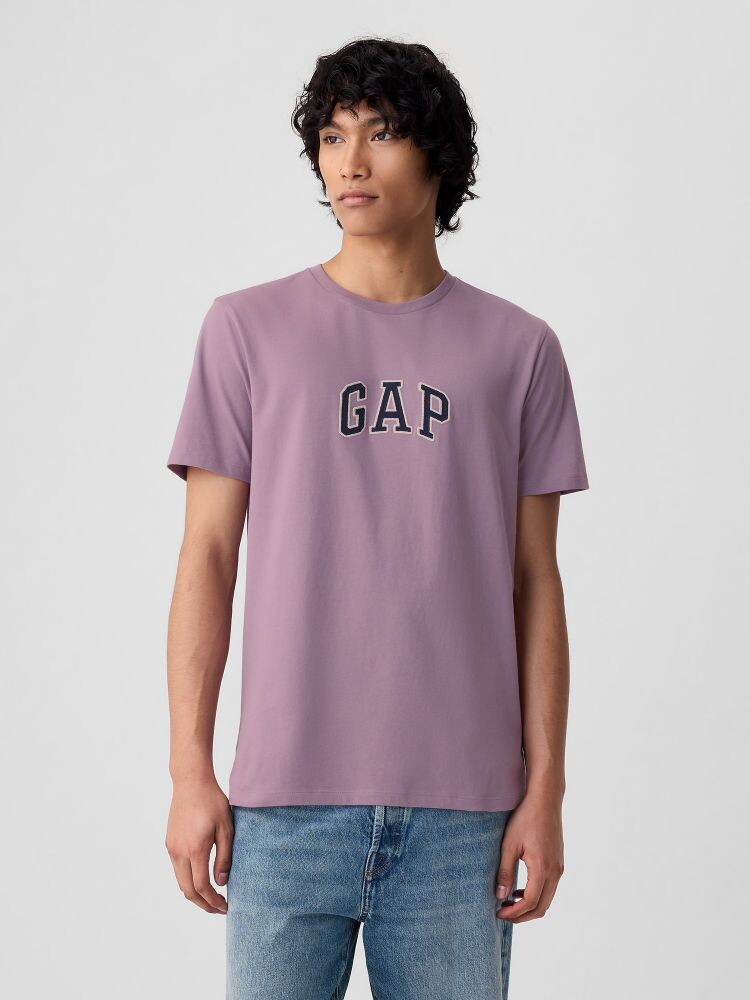 

Футболка с логотипом Gap, фиолетовый