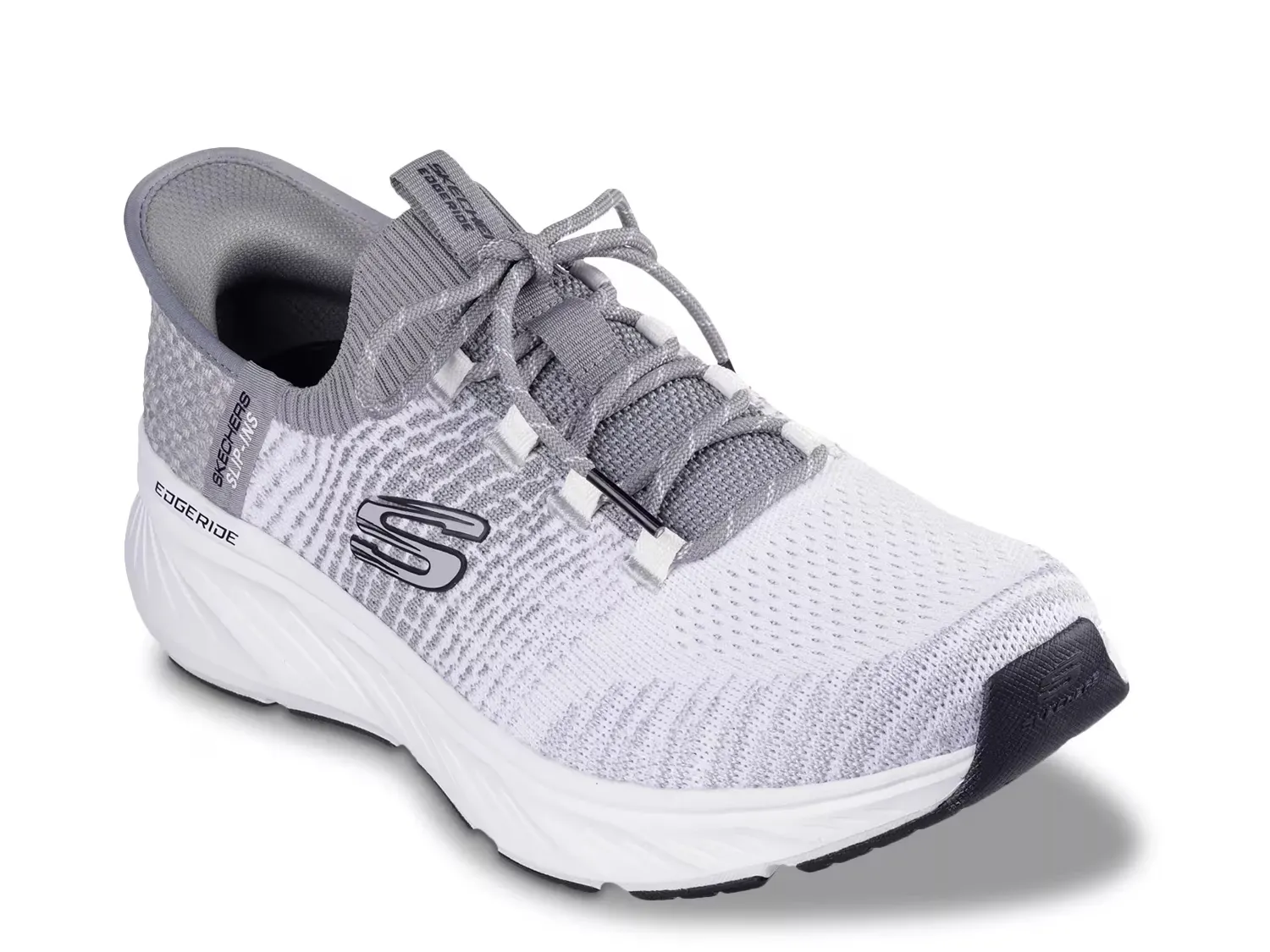

Беспроводные кроссовки Relaxed Fit Edgeride Raygo - мужские Skechers, White/Grey