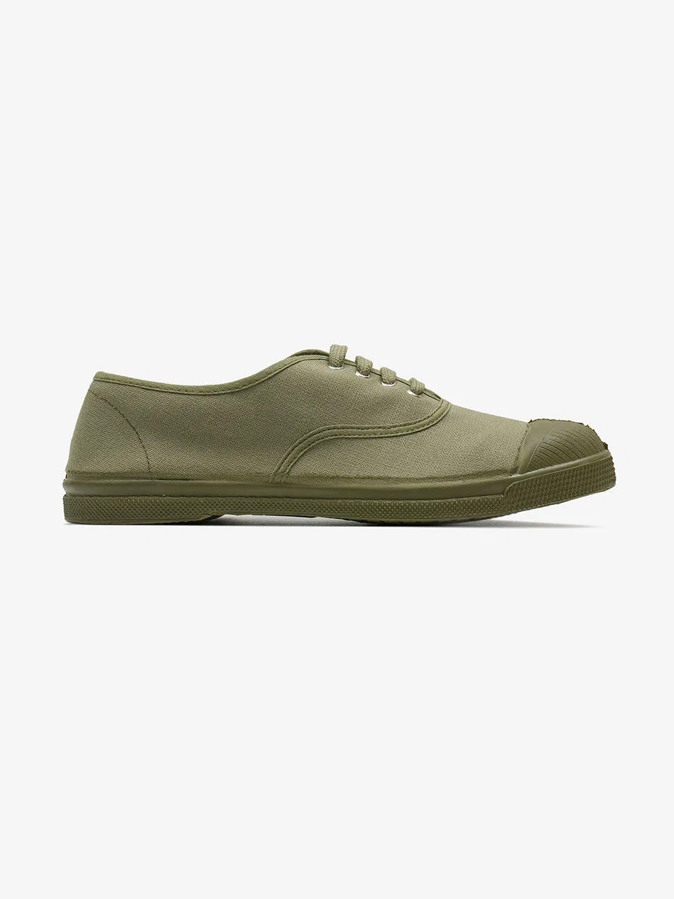 Мужские низкие кеды Tennis Colorsole цвета хаки от Bensimon — фото 3