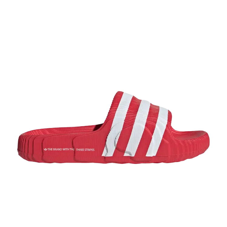 

Кроссовки Adilette 22 Slides, цвет Scarlet White, Белый, Кроссовки Adilette 22 Slides, цвет Scarlet White
