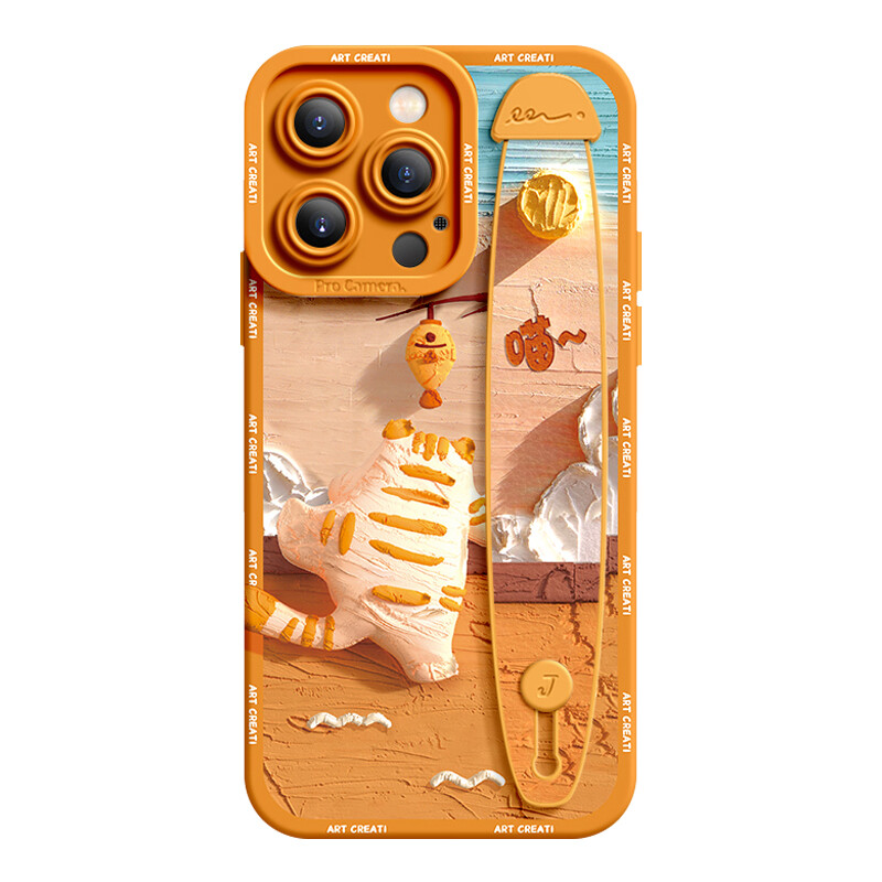 

Super Mouse Чехол для телефона, Lemon yellow beach fish cat wristband holder