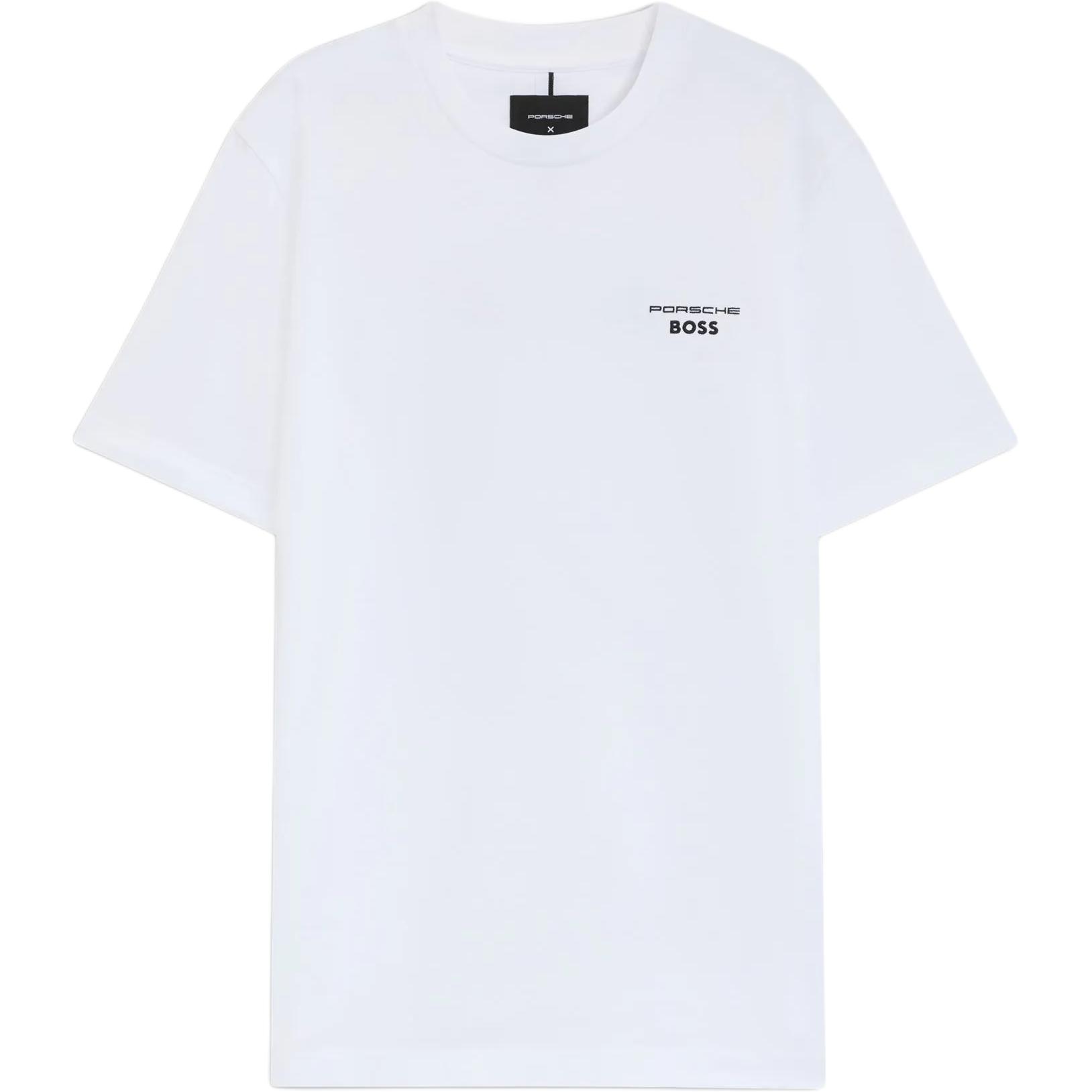 

Футболка Boss X Porsche из мерсеризованного хлопка HUGO BOSS, белый