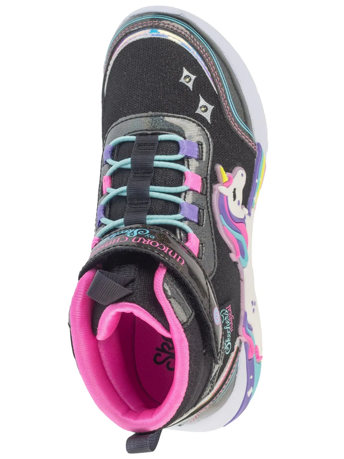 Кроссовки 'Unicorn Chaser - Jumping Magic' Skechers, Black — фото 4