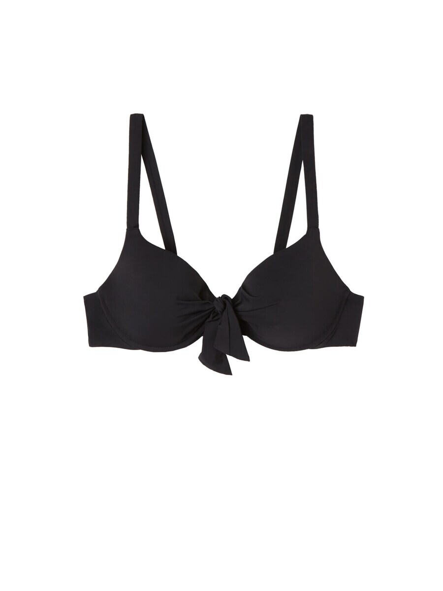 

Топ бикини CALZEDONIA Push-up Bikini Top INDONESIA, черный