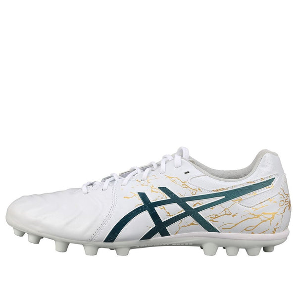 

Кроссовки ds light ag 'white green' Asics, зеленый