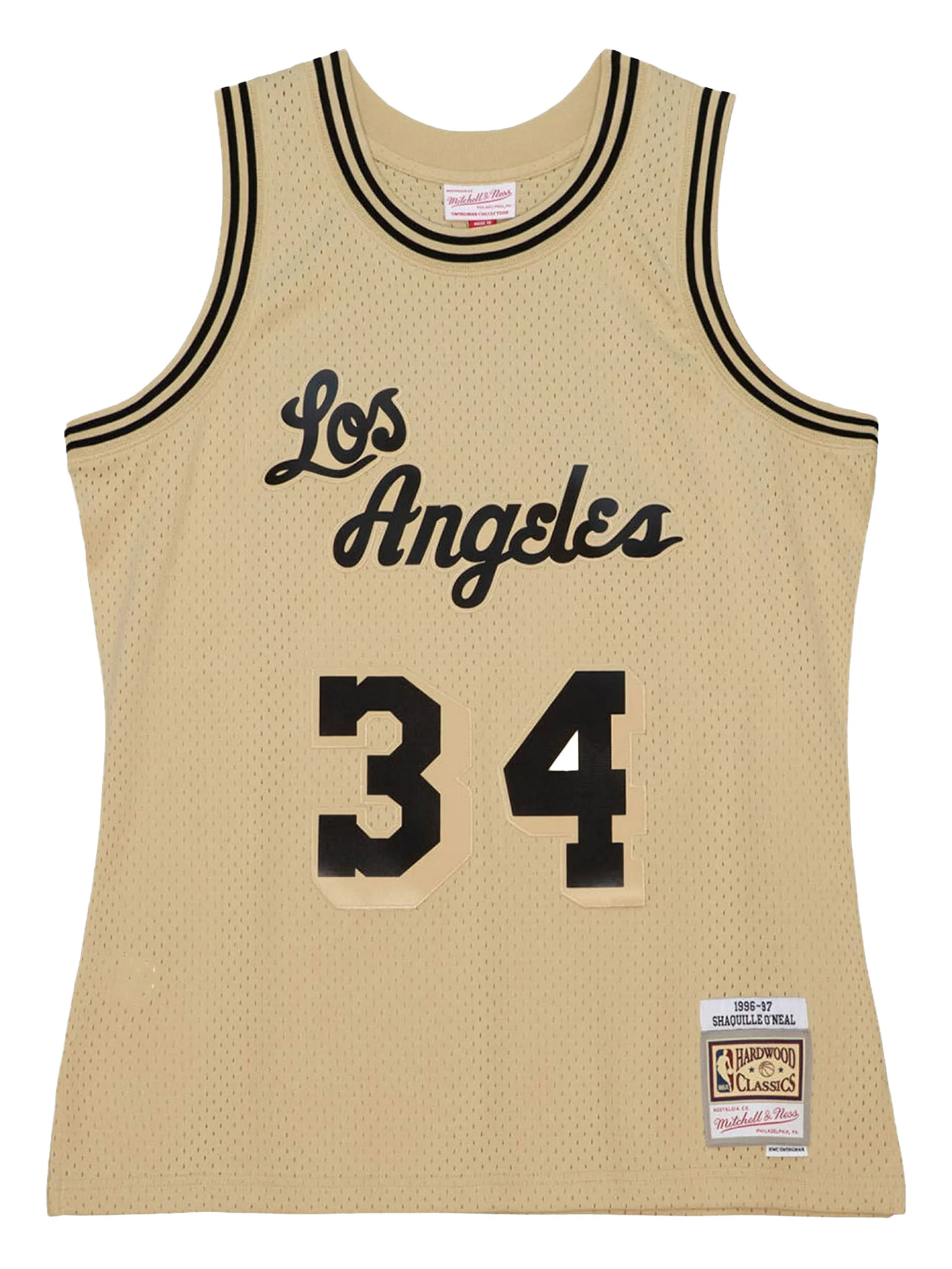 

Топ Swingman NBA Los Angeles Lakers 1996-97 Shaquille ONeal Mitchell & Ness, нейтральный