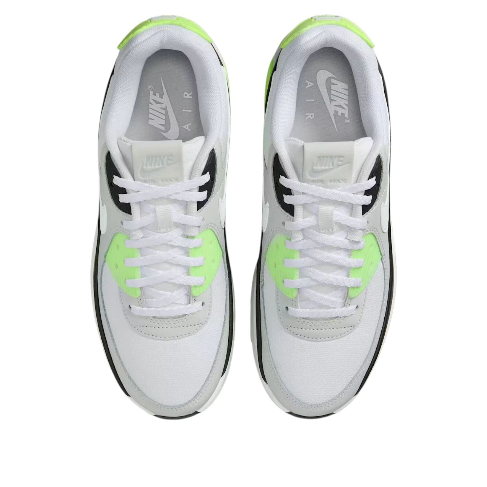 Кроссовки (WMNS) Nike Air Max 90 LV8 'Photon Dust Lime Blast' — фото 3
