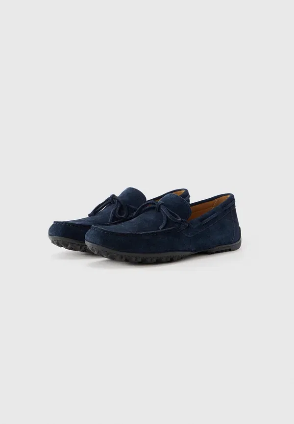 Туфли-лодочки Kosmopolis grip boat shoes Geox, темно-синий — фото 2