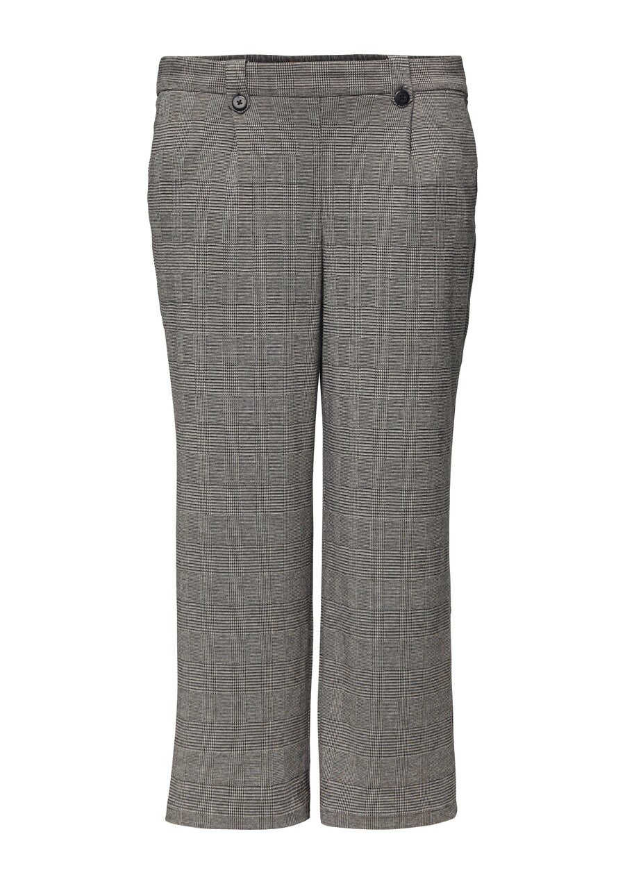 

Тканевые брюки QS Wide leg Pants, серый