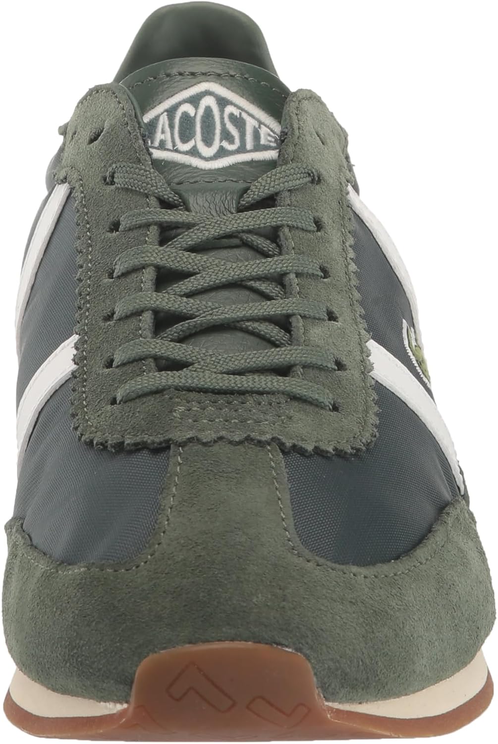 Lacoste мужские кроссовки Low Pro Vintage Colorblock, Green/White — фото 2