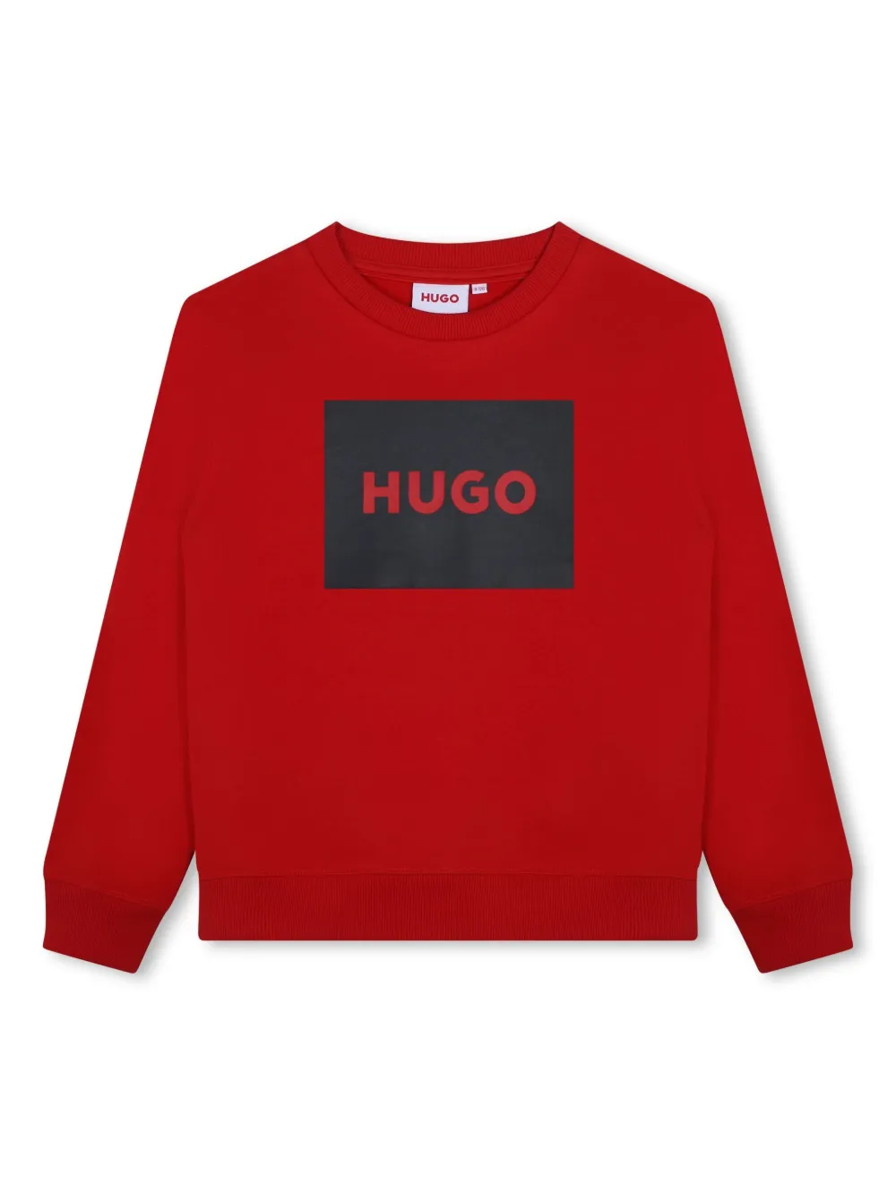 

Толстовка с логотипом HUGO KIDS, красный