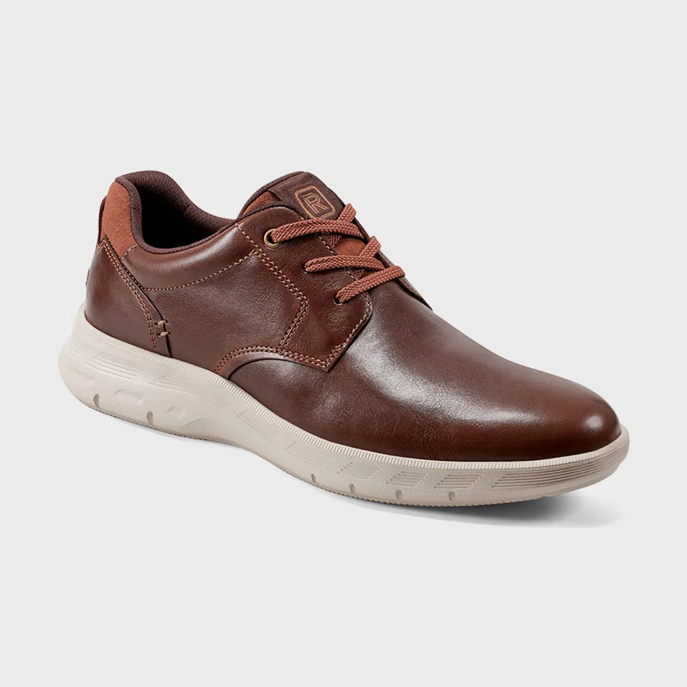Мужские туфли Rockport Graham w/Arch Adapt Plain Toe, коричневые