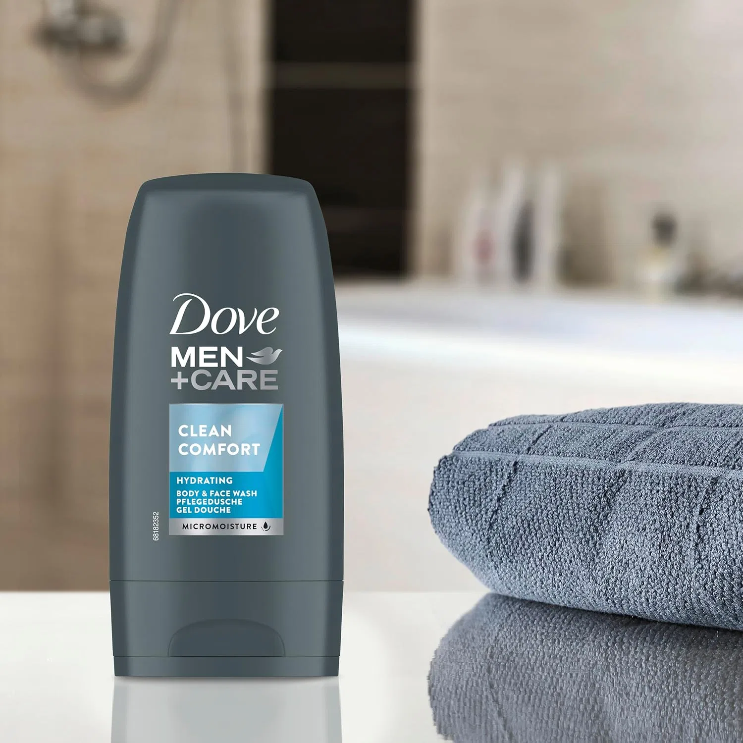 Мужской увлажняющий гель для душа и умывания 2 в 1 от Dove Men+Care Dove — фото 4