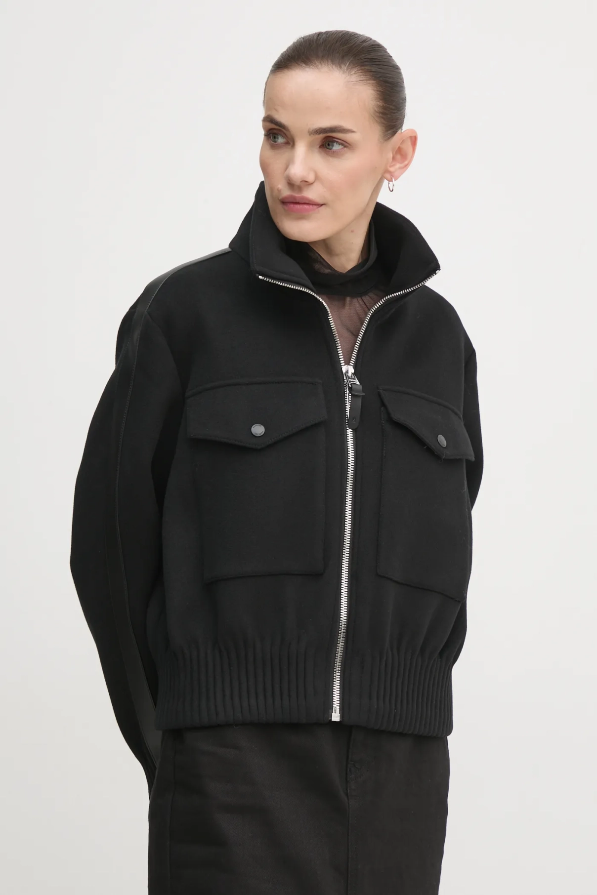 

MACKAGE шерстяная куртка, черный