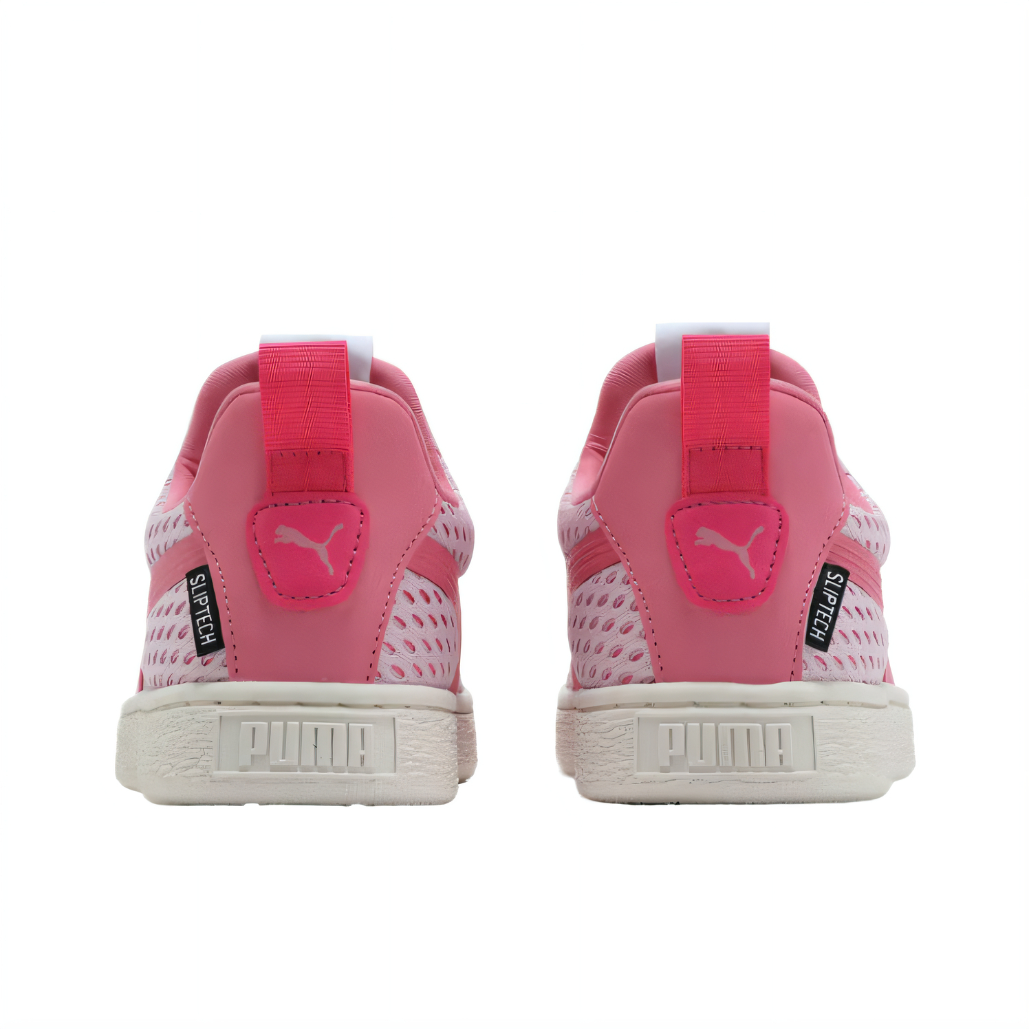 Замшевые детские скейтерские кроссовки Kids' PUMA, розовый — фото 4