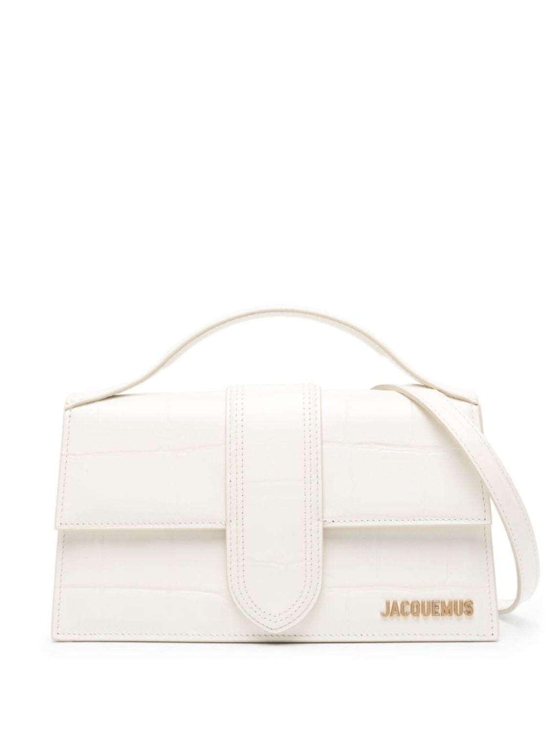 

Сумка через плечо Jacquemus Le Grand Bambino, белый