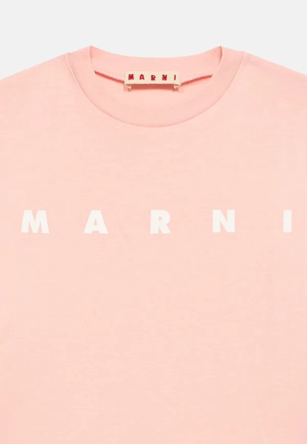Футболка унисекс с принтом Marni, Pastel Pink — фото 3