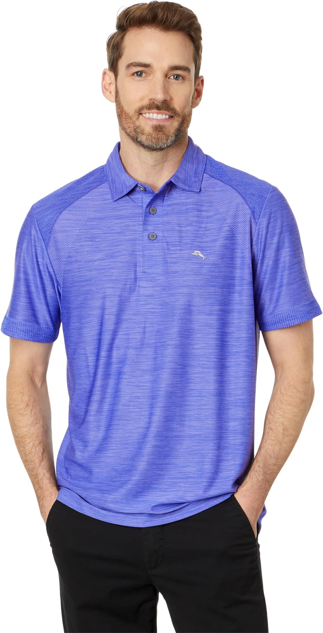 

Футболка Tommy Bahama Palm Coast Polo Pro, цвет Bold Blue