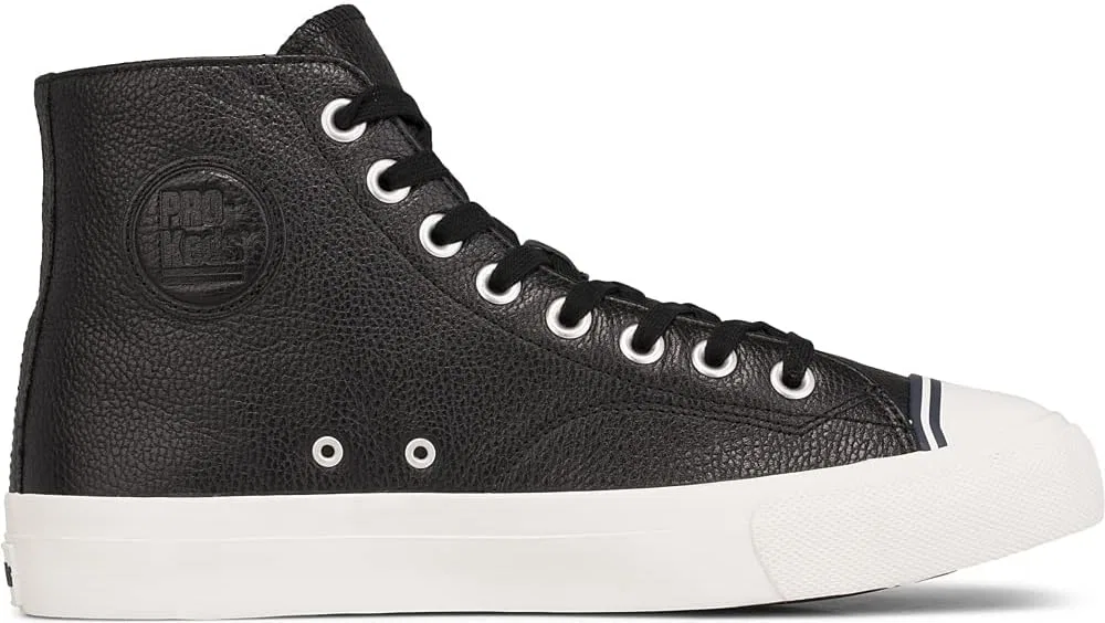 Кожаные кожаные кроссовки PRO-Keds Royal Hi Core, 2-Black — фото 4