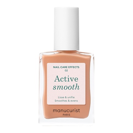 

Лак для ногтей Active Smooth 02, золотистые тона - восстановление и сглаживание Manucurist