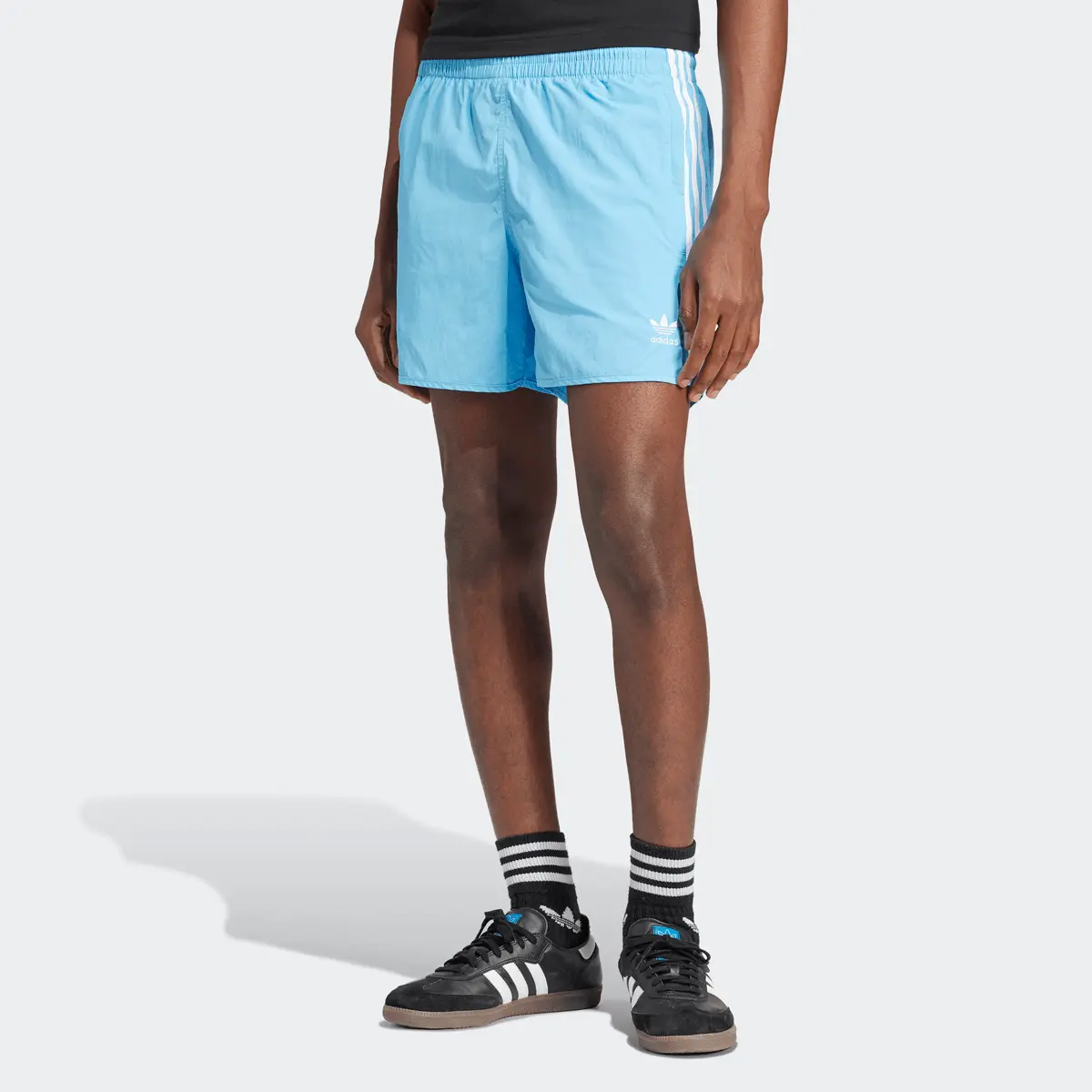 

Шорты adidas Originals Sprinter Shorts, синий/белый