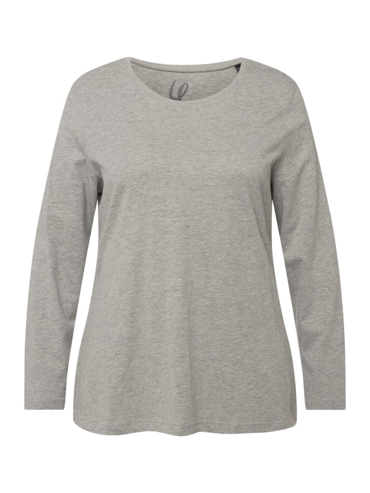 

Футболка Ulla Popken, цвет hellgrau mélange