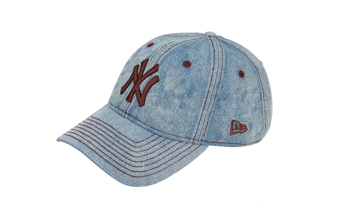 

New Era Хлопковая бейсболка унисекс синяя, Blue