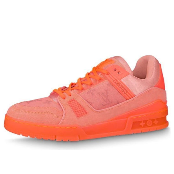 

Кроссовки x virgil abloh trainer sneakers 'virgil peach' Louis Vuitton, оранжевый