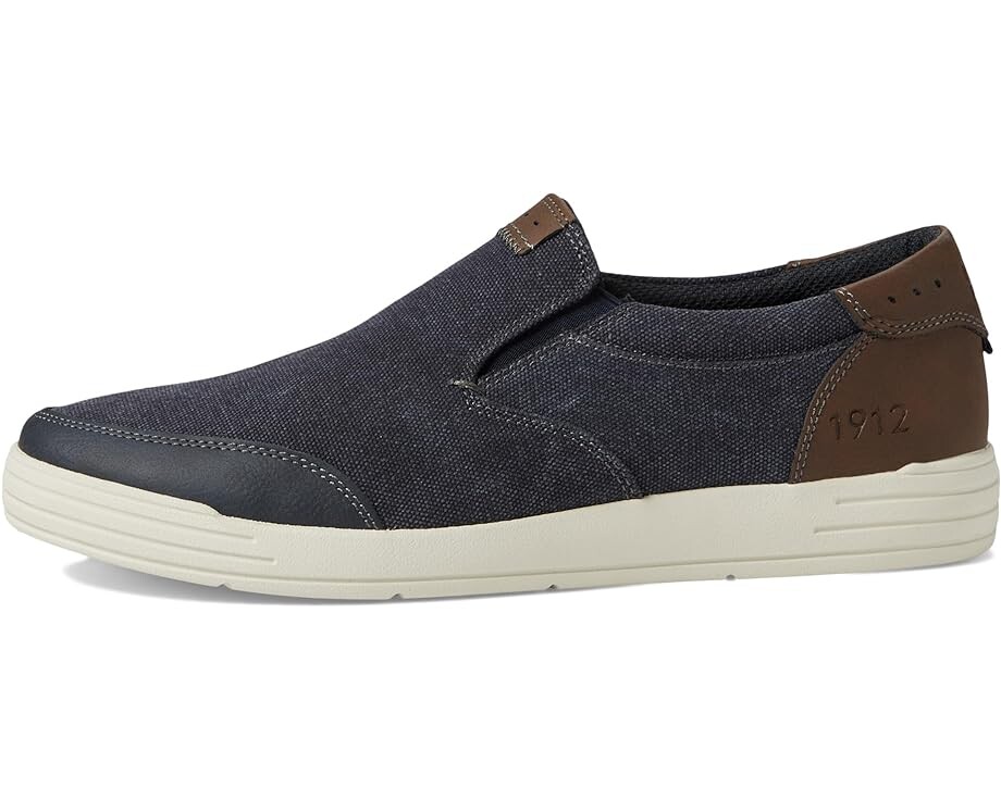 Лоферы Nunn Bush City Walk Canvas Moc Toe Slip-On, цвет Dark Blue — фото 4