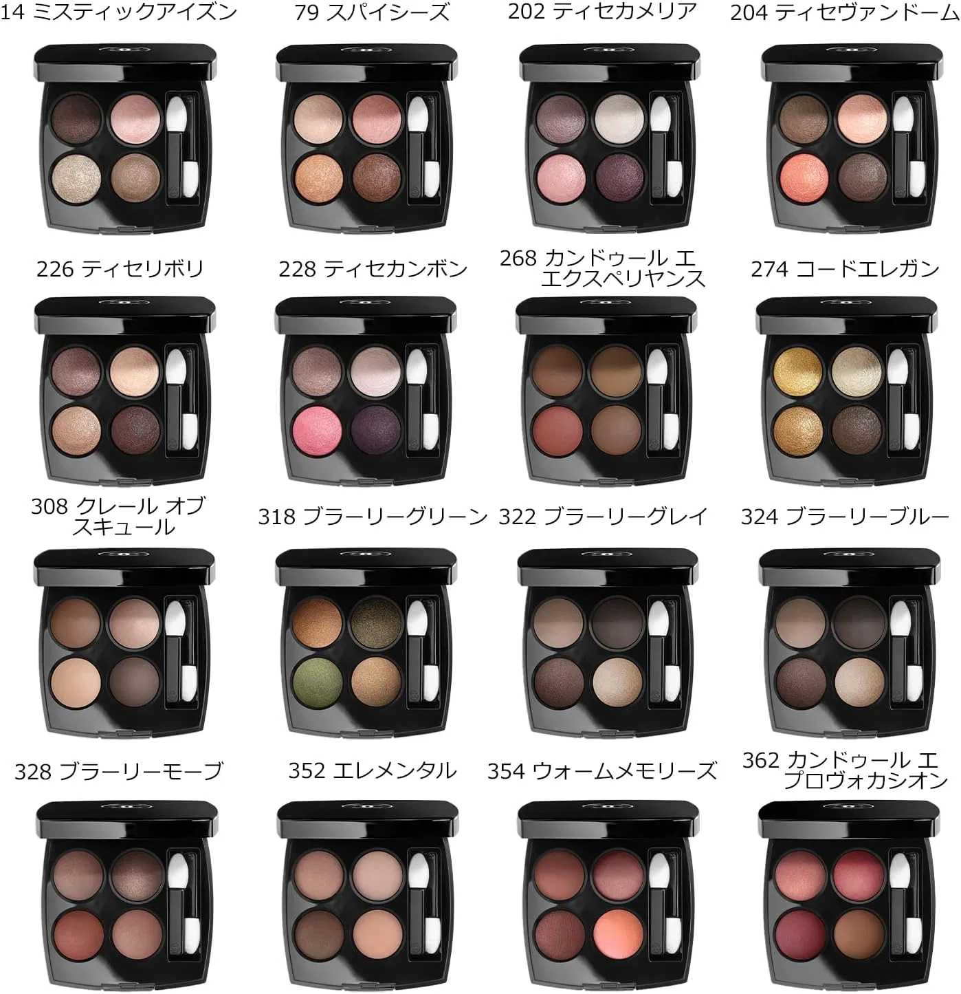 Тени для век 79 Spices Chanel Les Quatre Ombre 2 г — фото 4
