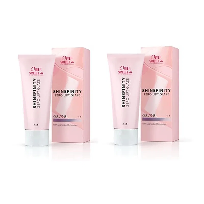 Демиперманентная краска для волос Shinefinity 08/98 Cool Silver Pearl от Wella Professionals Wella Professionals