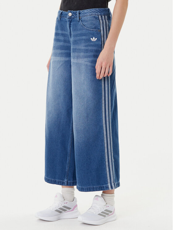 

Джинсы wide leg adicolor Denim Adilenium JV7454 Adidas, синий