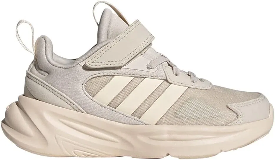 Детские кроссовки Adidas Unisex Kinder Ozelle EL KShoes - низкие (не для футбола), Alumina Wonder White Grey One — фото 2